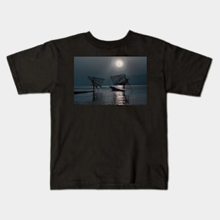 Cone Fishing. Kids T-Shirt